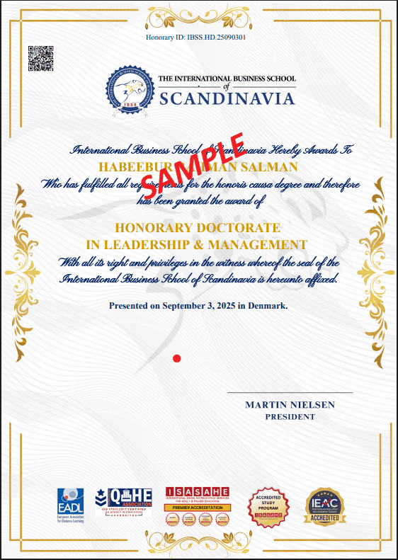 IBSS DBA degree