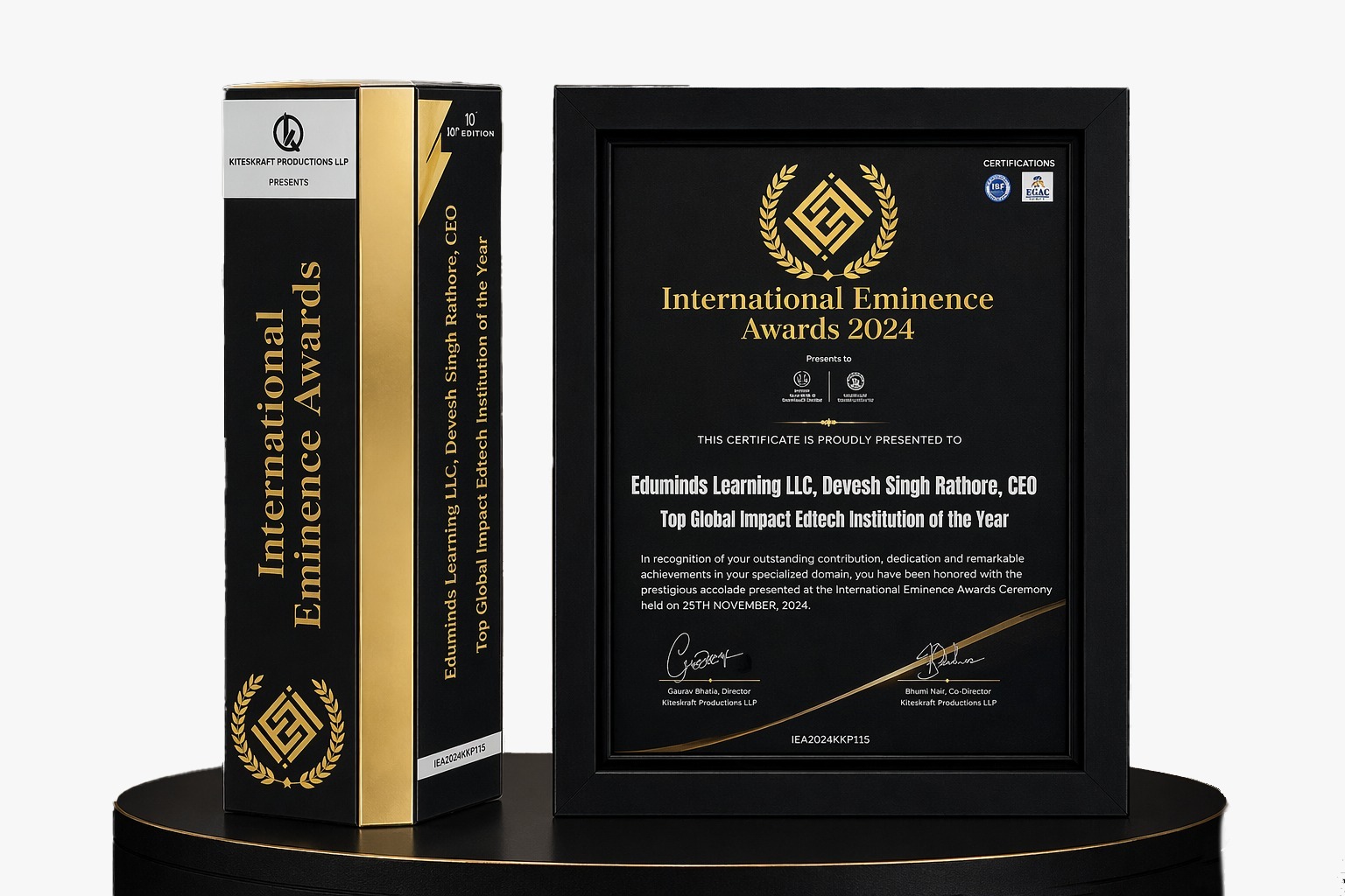 International Eminence Awards